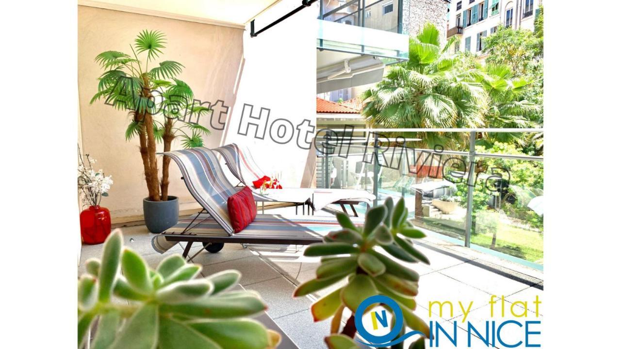 Aparthotel Riviera - Coeur Nice - Grand Superieur Studio Ac - Incroyable Terrasse - Garden View - Terrasse Jardin Pastorelli 1 Eksteriør billede